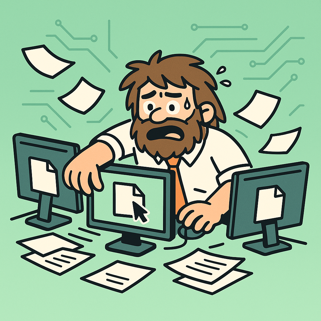 Manual media buying chaos